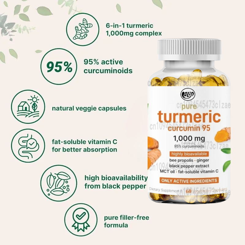 Turmeric Curcumin Supplement 1 - Turmeric Curcumin Capsule 评论和价格