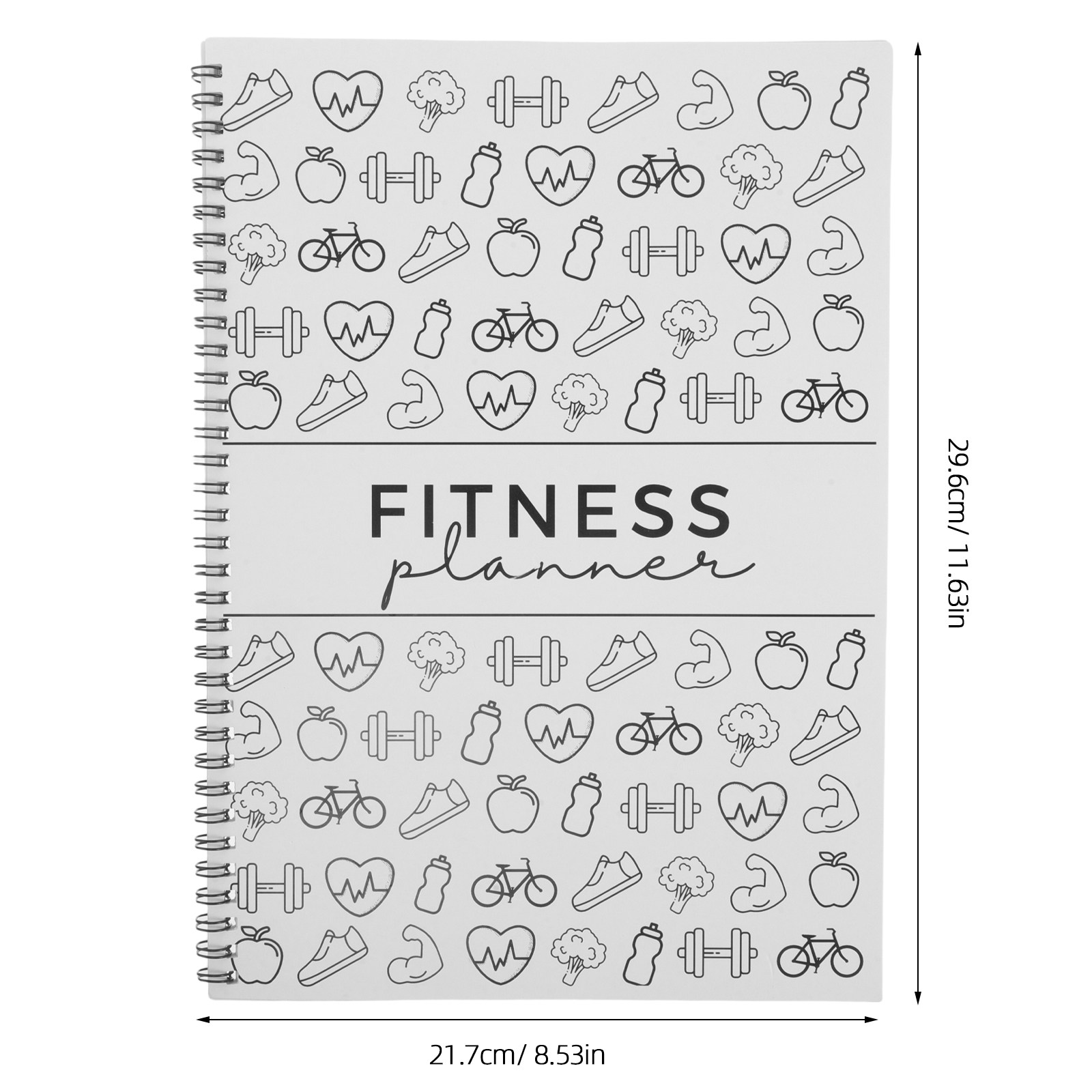 Fitness Planner Journal 11.7x8 - Nutrition Of Fitness 评论和价格