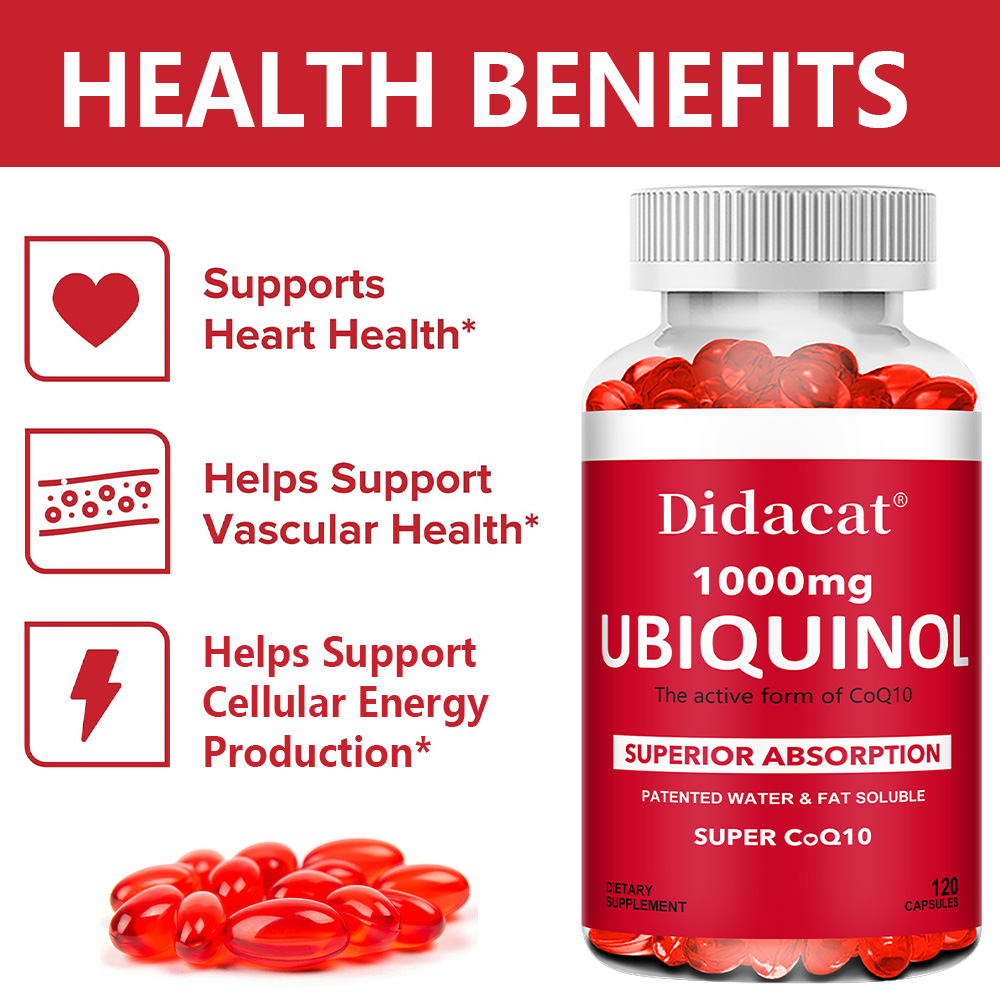Ubiquinol CoQ10 Vegetable Soft - Coq10 Ubiquinol Softgel 评论和价格
