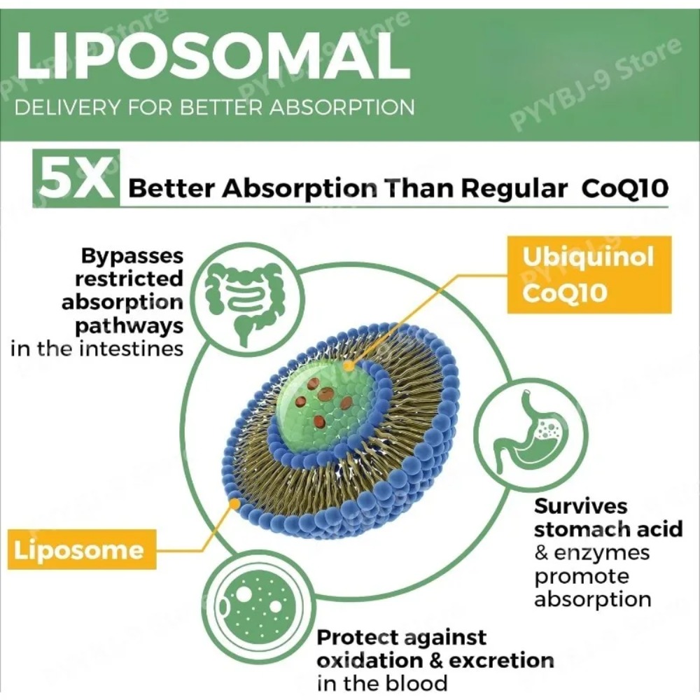 CoQ10 Ubiquinol 1000mg Vegan S - Coq10 Ubiquinol Softgel 评论和价格